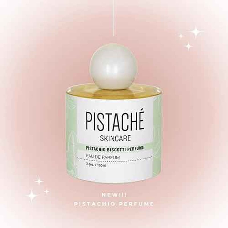 Pistach? Skincare Pistachio Biscotti Perfume Eau de Parfum | Nutty & Sweet Boyfriend Butter Scent | Long-Lasting Fragrance, 3.38 oz