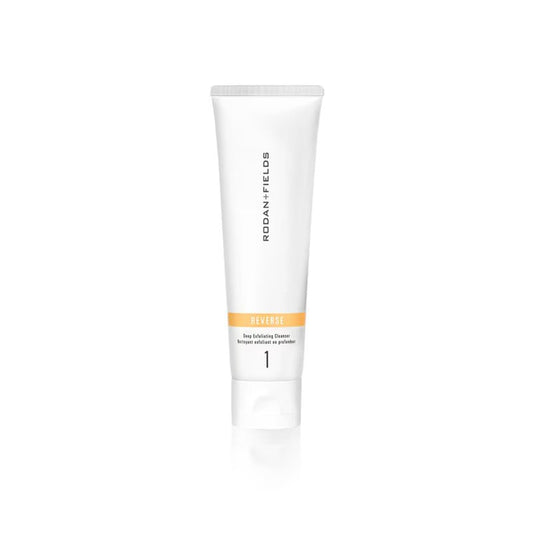 Rodan + Fields Reverse Deep Exfoliating Facial Cleanser with Glycolic Acid & AHAs | Daily AHA Exfoliating Face Wash for Pore Refining & Smoother Skin Texture | 125 mL