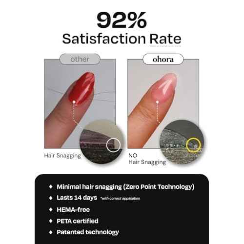 ohora Semi Cured Gel Nail Strips (N Chocolate Chrome) - Works with Any Nail Lamps, Salon-Quality, Long Lasting, Easy to Apply & Remove - Includes 2 Prep Pads, Nail File & Wooden Stick