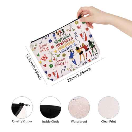 TSOTMO Sisters Musical Survival Bag Musical Queens Inspired Gift With Zipper Muscial Lover Toiletry Bag (Musical how very)