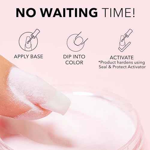 Kiara Sky Dip Powder Nude Tones 1 oz, Peaches & Cream