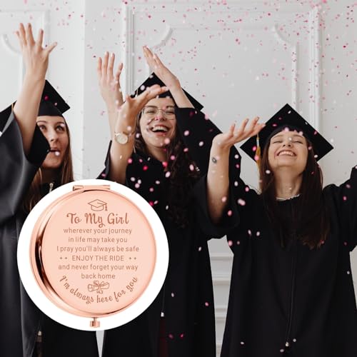 2026 Graduation Gifts for Women Class of 2026 Gifts Bulk Senior Night Gift 2026 Senior Year Gift for Girls 2026 Graduation Stuff for Her College Girls Students 2026 High School Daughter Compact Mirror
