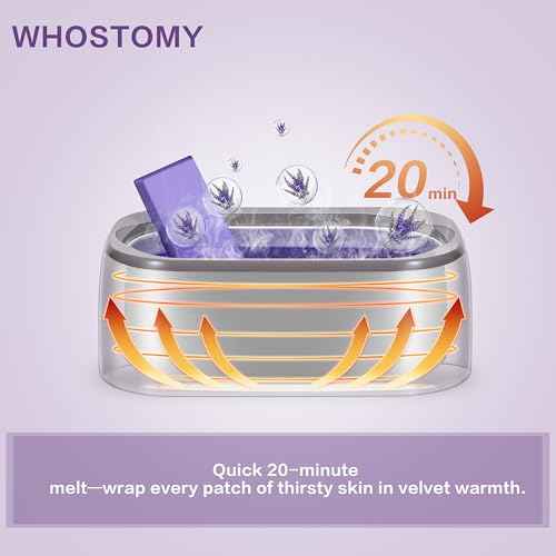 Paraffin Wax Machine for Hands and Feet, Paraffin Wax Warmer Moisturizing Kit 4000ml Wax Bath with Auto Timer, 6-Pack Wax Refills for Manicure Pedicure Home Spa