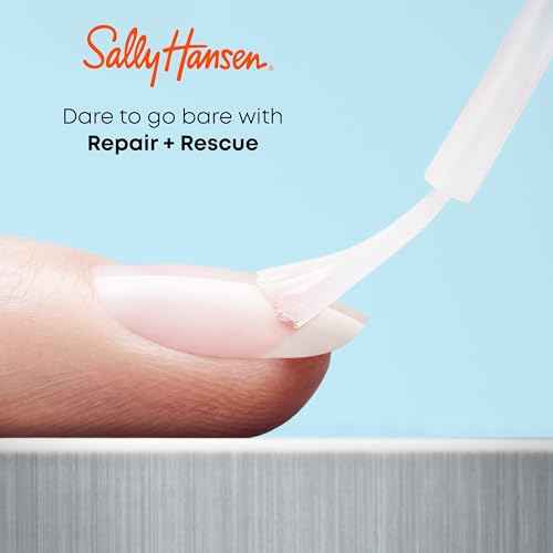 Sally Hansen Nail Treatment Repair + Rescue Insta-Smooth Ridge Filler | Contains Hyaluronic Acid | Conceals Nail Imperfections & Smooths Nail Surface