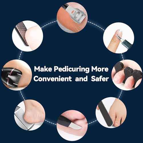 Wea&Hea Electric Callus Remover for Feet with Rechargeable Waterproof 17 in 1 Professional Pedicure Kit with 3 Roller Heads 2 Speed,Foot File, Foot Care Tools Perfect for Dead Hard Cracked Dry Skin