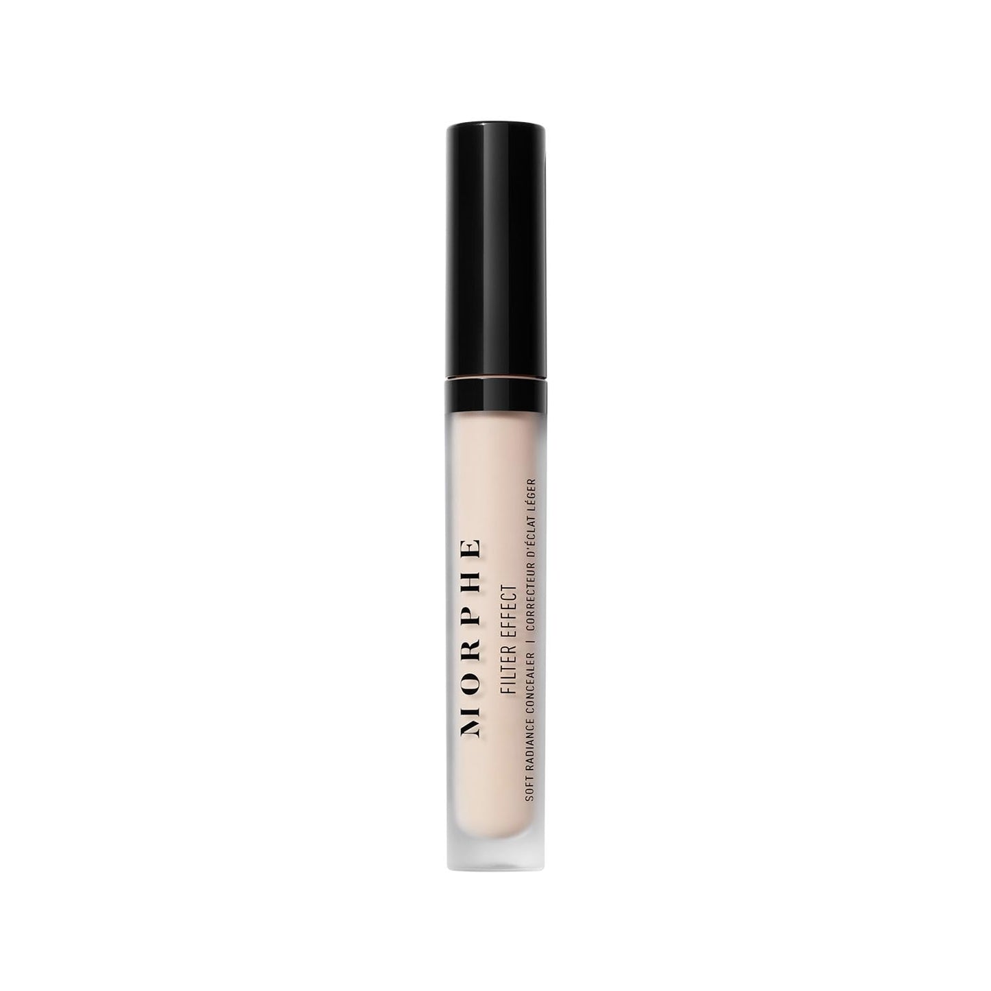 Morphe Filter Effect Concealer - Buildable Radiance Liquid Makeup with Hyaluronic Acid | Light 2 (Cool) - 0.12 fl oz