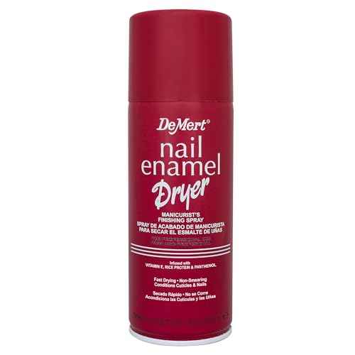 Demert Brands Nail Enamel Dryer Manicurist's Finishing Spray - 7.5 fl oz Spray Can - Fast Drying