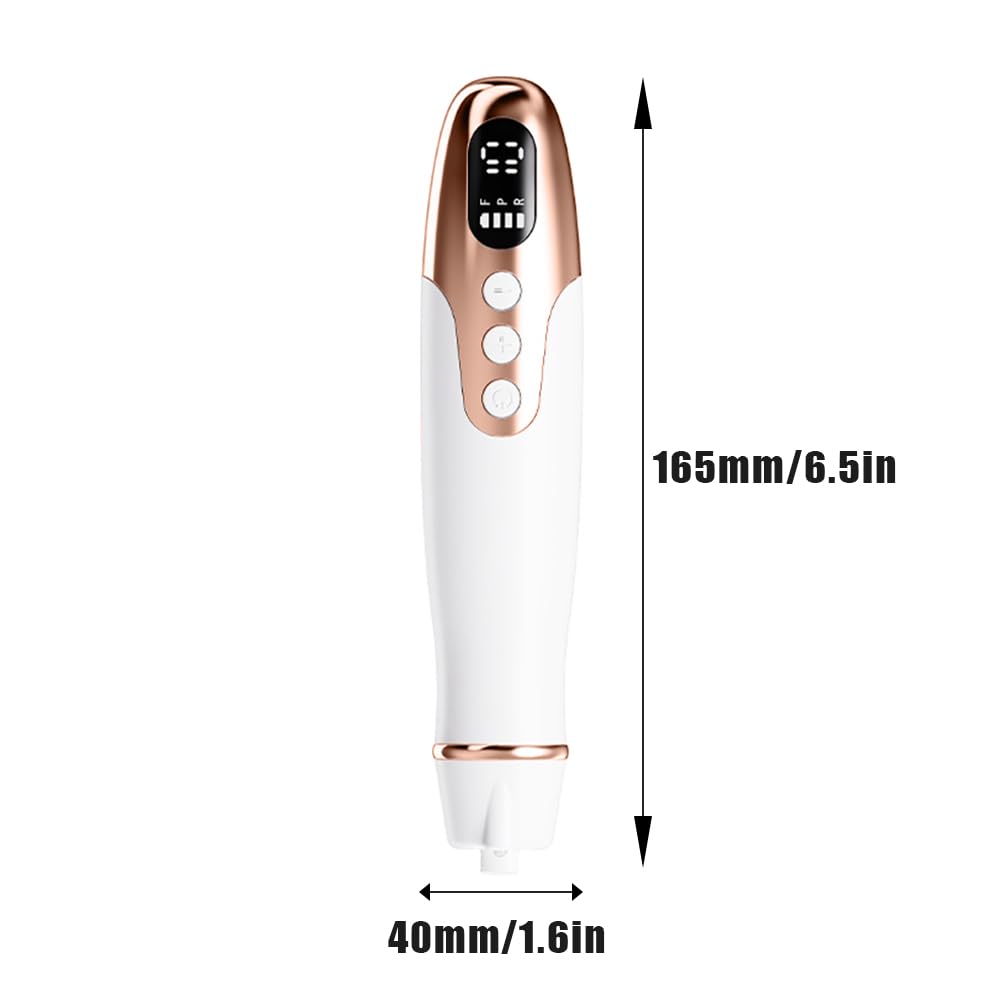 Joyzan Professional Manicure Pedicure Kit, Cordless Electric Nail Drill File Set LED Light Portable Thick Toenails Grinder Machine Toe Hand Foot Care Tool 35K RPM 10 Speeds Salon Cuticles Callus