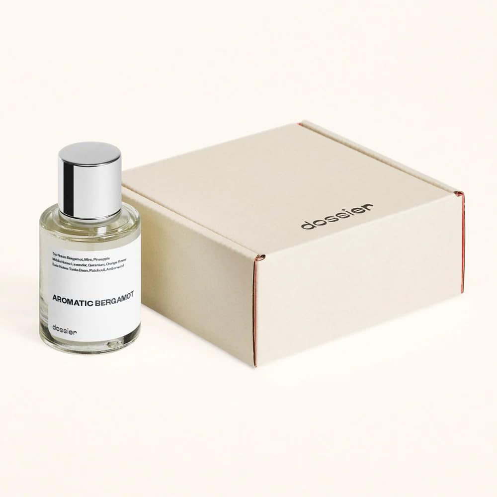 Dossier - Aromatic Bergamot - Eau de Parfum - Inspired by MYSLF - Long-Lasting Fragrance - Masculine - 1.7 fl oz (50ml)