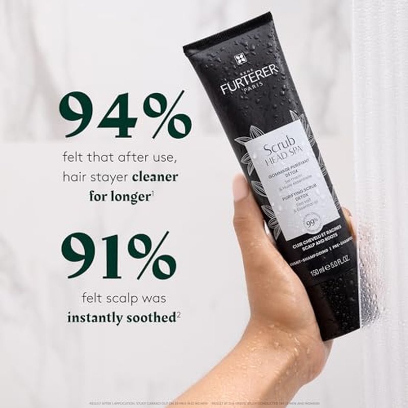 Rene Furterer Head Spa Purifying Scrub, Pre-Shampoo Detox 5.0 Fl. oz.
