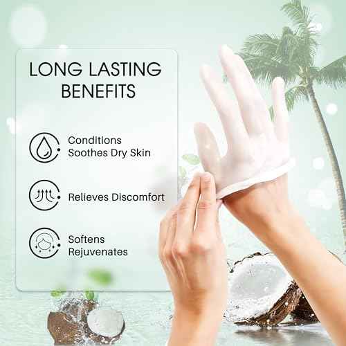 Natural Paraffin Wax Refills, 12-Pack Paraffin Wax Blocks of Coconut Scent for Paraffin Bath, Paraffin Wax for Hand and Feet for Deep Hydration, Moisturizing and Nourish(Coconut)