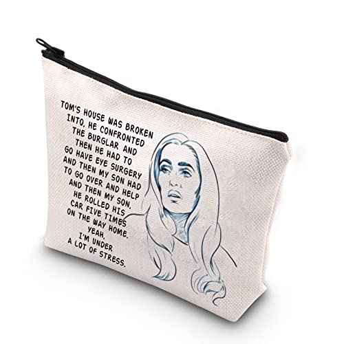 TOM'S HOUSE Women's Reality TV Show Lover Gift Zipper Pouch Makeup Bag