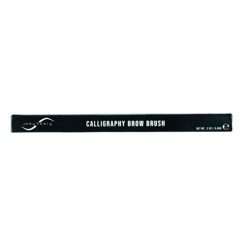 Joey Healy Calligraphy Brow Brush, Angled Brush Definer, Artist-Grade Eyebrow Shaper Tool