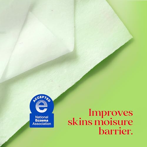 Burt's Bees Stocking Stuffers, Aloe Vera Face Wipes, for Sensitive Skin, Soothing Makeup Remover & Facial Cleansing Towelettes Christmas Gifts, 30 Ct. (3-Pack)