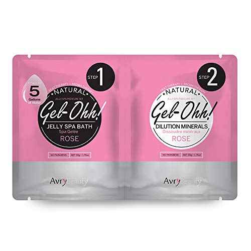 AvryBeauty Gel-Ohh Jelly Spa - Rose, 1 ct.