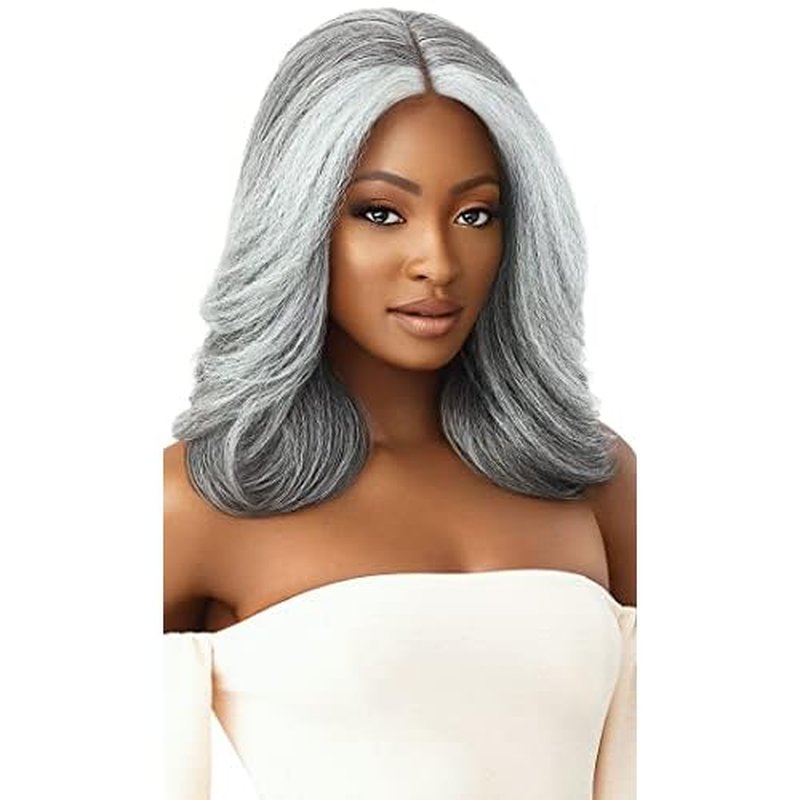 Outre Neesha Soft & Natural Synthetic Swiss Lace Front Wig NEESHA 201 (DRFFHNBRN)