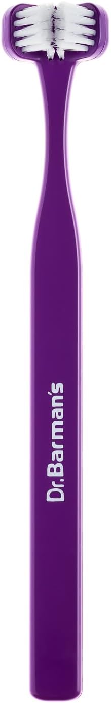 Compact Junior Toothbrush - Dr. Barman's Super Brush for Effective Cleaning | Color May Vary