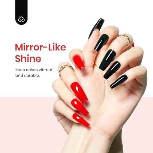 Beetles Extra Glossy Gel Top Coat - 15ml Clear Glossy No Wipe Top Coat Gel Nail Polish High Shine Long Lasting Nail Surface Protection Manicure Winter Nail Gifts for Women