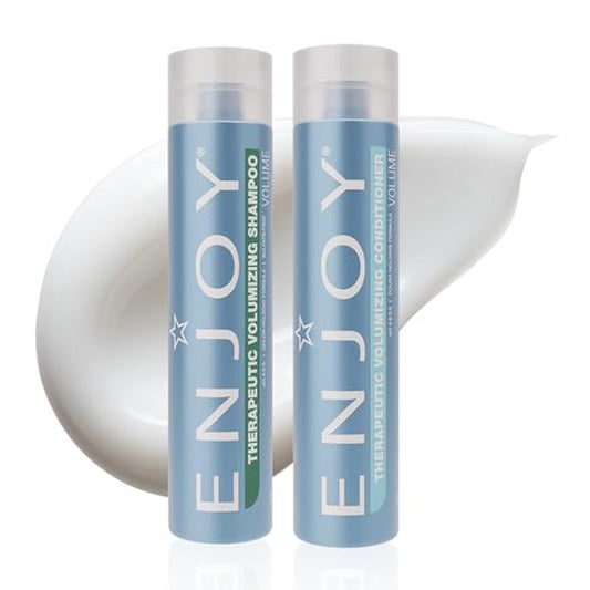 Enjoy Therapeutic Volumizing Shampoo and Conditioner 10.1 oz Duo Set