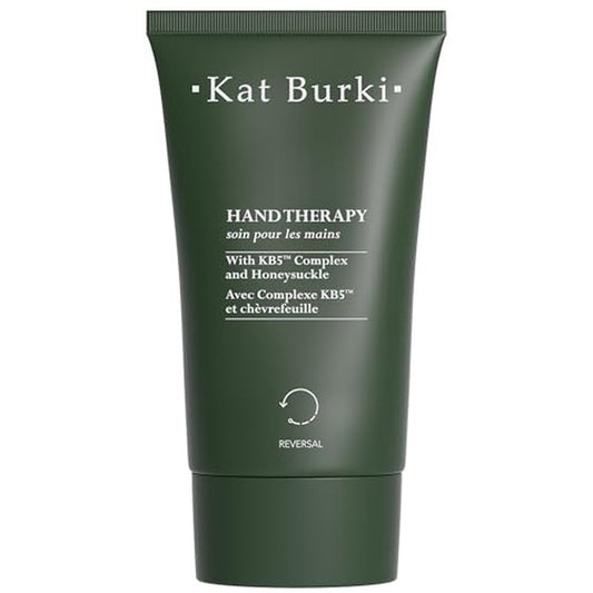 KAT BURKI Hand Therapy Moistuizing Cream with KB5 Complex, Safflower & Sunflower Oils, Hydrates, Soothes & Protects Dry Hands, 4.4 Fl Oz