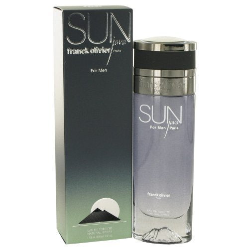 Franck Olivier Sun Java Eau De Toilette Spray - 2.5 Oz for Men | Fresh Citrus Fragrance