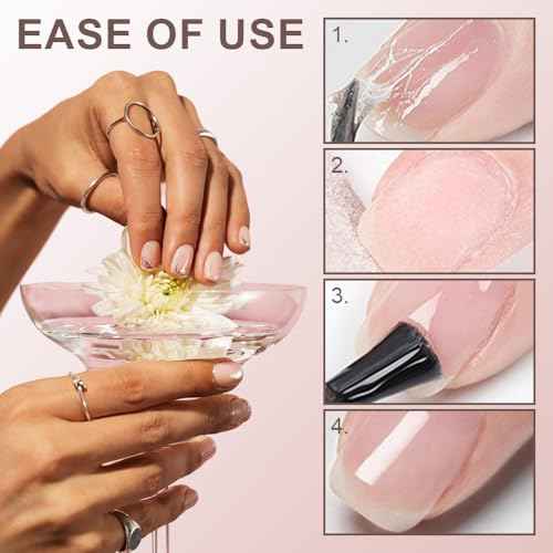 Nail Repair Protection Gel, 2025 New Nail Repair Kit for Split Nail, Instant Cracked Nail Repair Gel, Broken Nail Repair Kit for Natural Nails, Nails Quick Fix Kits for Women Makeup Gadget(1Set)