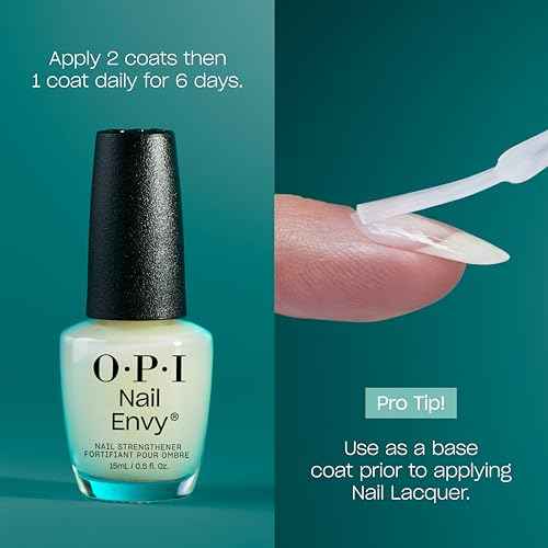 OPI Nail Envy Nail Strengthener | Clear & Opaque Cr?me Nail Polish Treatment | Strengthen Weak & Thin Nails