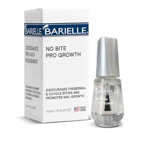 Barielle No Bite Pro Growth, 0.5 Ounce - Nail Biting Prevention Treatment for Adults & Children, Stops Nail Biting - MADE IN USA