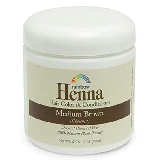 Rainbow Research Persian Medium Brown Henna, 4 Ounce - 6 per case.6