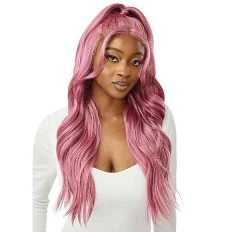 Outre Lace Front Wig - Perfect Hair Line 13X6 - Lorena (DRFF4/COPPER BALAYAGE)