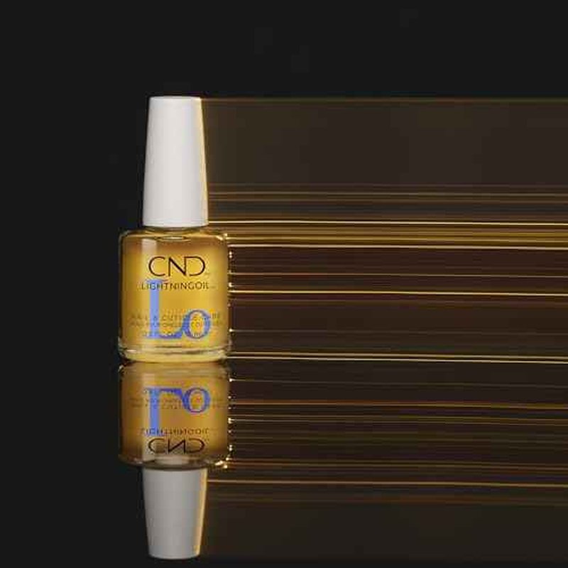 CND LIGHTNINGOIL, Lightning-fast absorption & hydration, nail & cuticle care, 0.5 fl oz