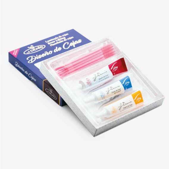 Eyebrow Design Kit - Professional Makeup Set with 4 Brushes | Natural Finish, 30 Applications