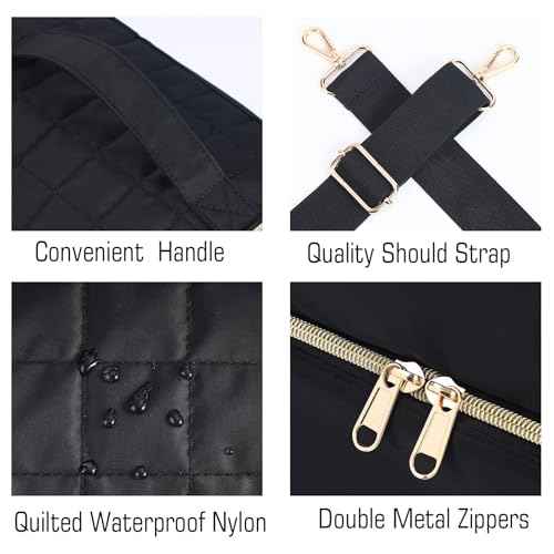 Nail Polish Organizer Case,Nail Storage Organizer Holds Nail Lamp & 50 Bottles Nail Polish,Travel Nail Tech Case,Waterproof Nail Kit Organizer Bag Fits Nail Supplies & Manicure Tools (Black)