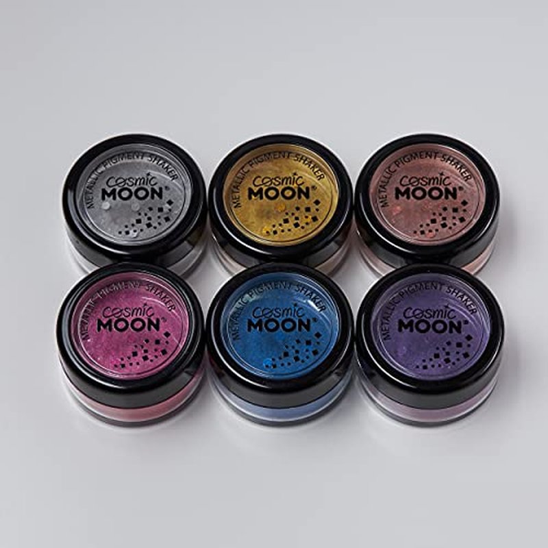 Cosmic Moon - Metallic Pigment Shaker - 0.17oz - Set of 8