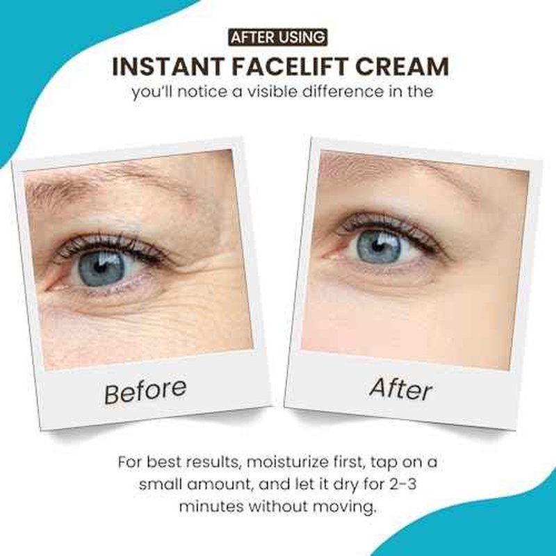 Instantly Ageless - Instant Face Lift in a Vial - Skin Care for Anti Aging face cream - Instant Under Eye Bags Remover - Facelift 15 Vials