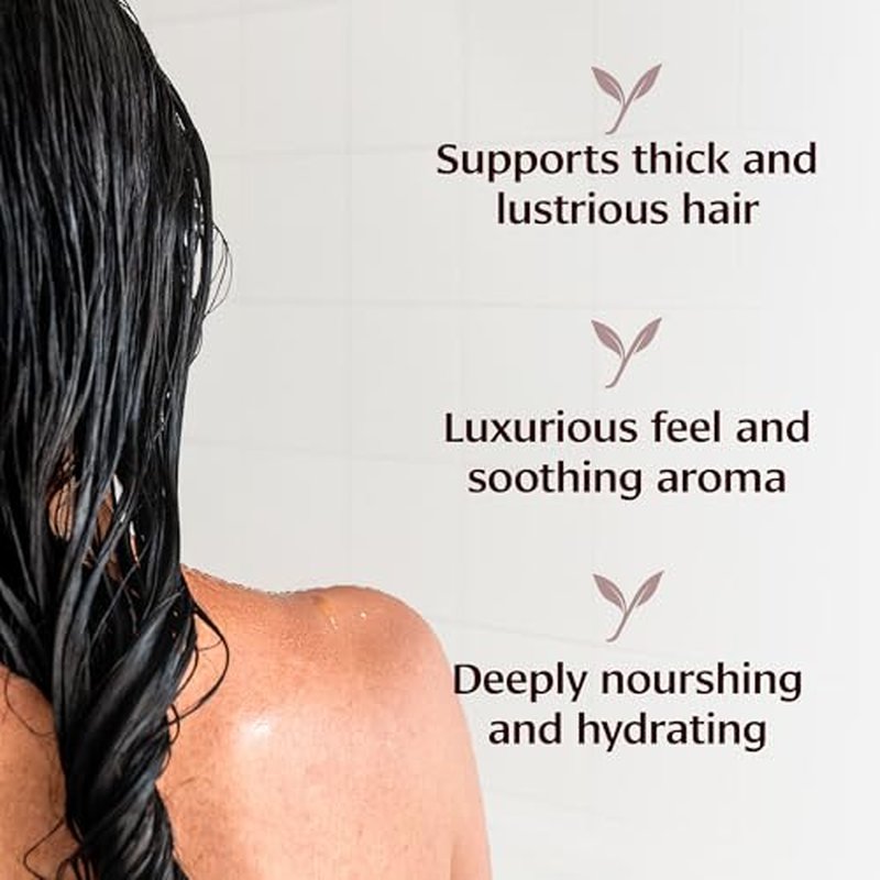 Banyan Botanicals Herbal Hair Oil - 24 oz - Nourishes and Supports hair growth with organic herbs and oils, delivering deep nourishment to all hair types