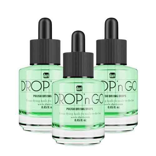 Duri Cosmetics, Drop'n Go Quick Dry Nail Drops (Drop'n Go (Pack of 3)