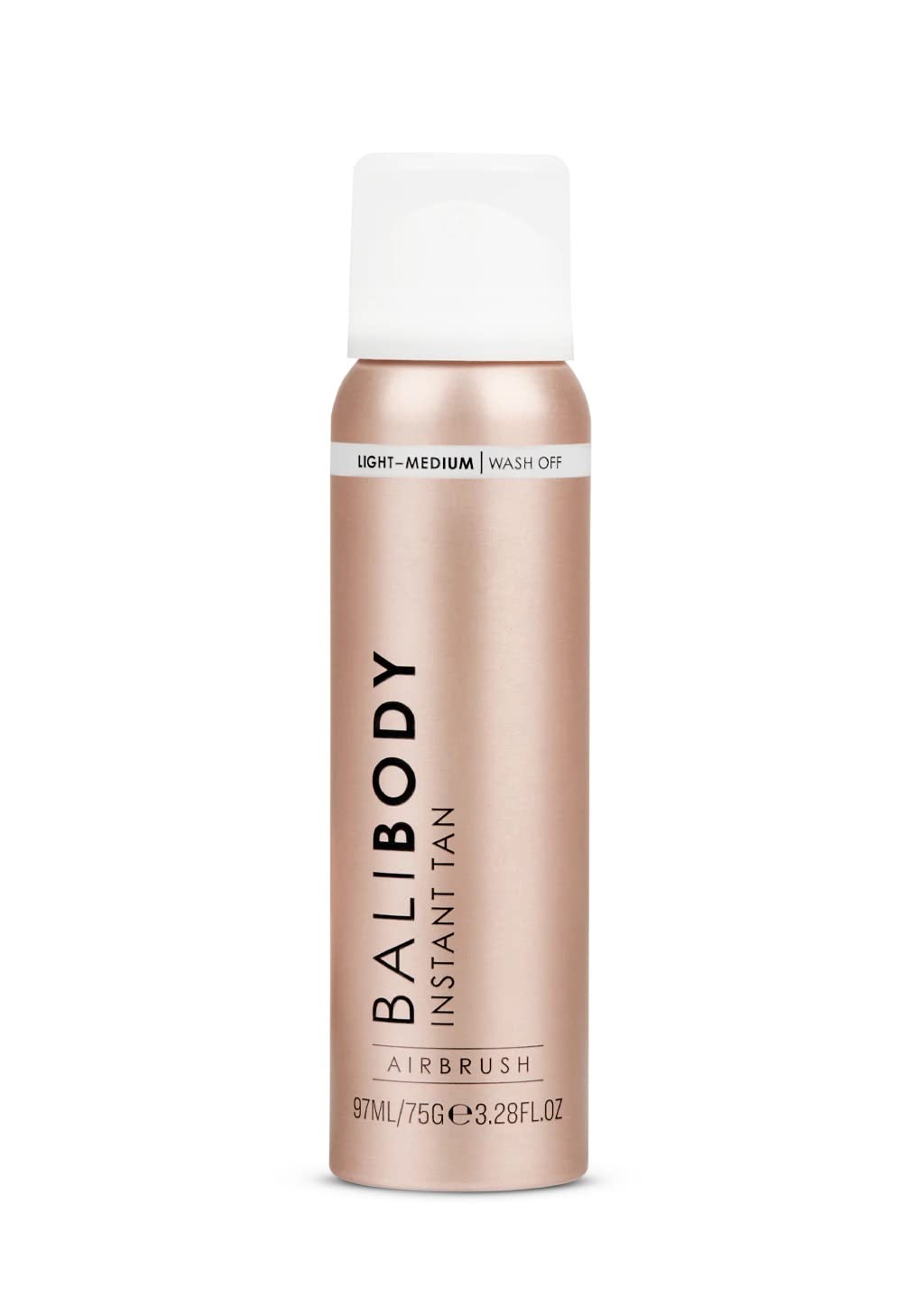 Bali Body Instant Tan Medium-Dark - Instant Tan & Sunless Tanning Solution - Self Tanner for Dark & Airbrushed Glow, Vitamin E, Vegan & Cruelty-Free, Glow Body Self Tanners (97 ml/3.28 fl oz)