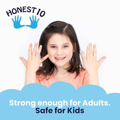 Honest10 Nail Biting Prevention for Kids & Adults - Break The Habit - Safe Bitter Nail Polish Formula, Lab Tested & Pediatric MD Approved - Thumb Guard, Easy Application, Made in USA (0.25 oz)