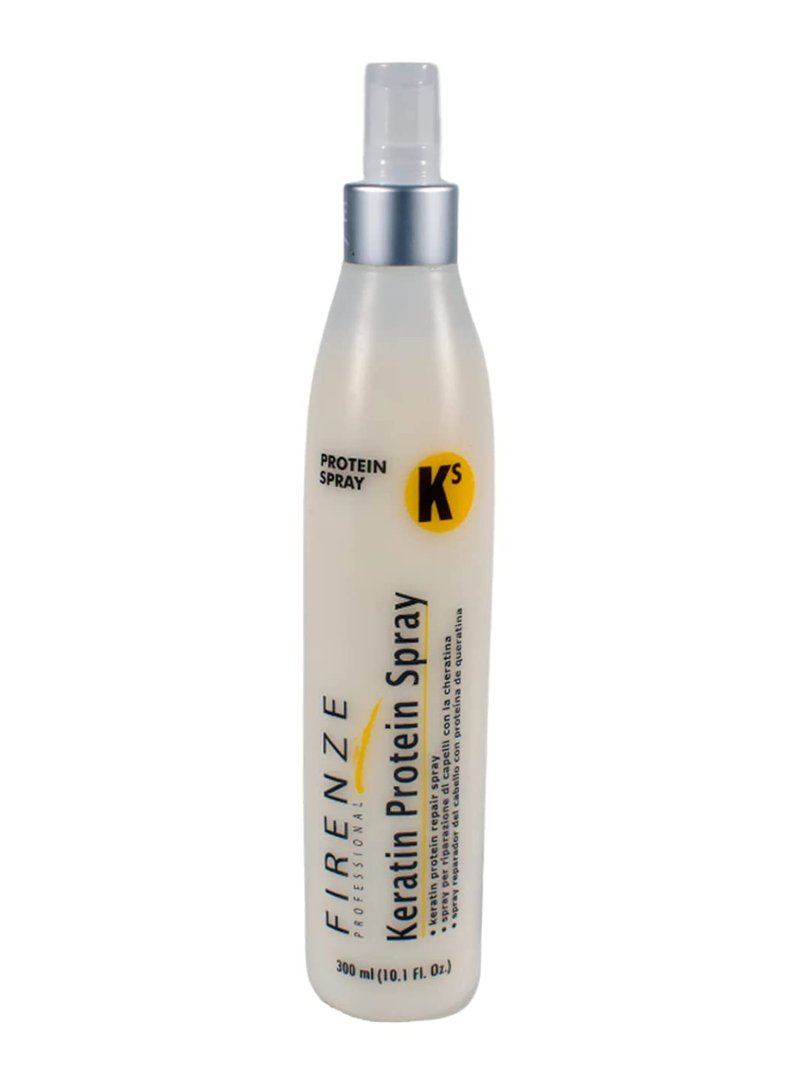 Firenze Professional Keratin KS Protein Repair Spray 300ml (10.1 fl oz) – Leave-In Conditioning Spray for Smooth, Manageable Hair
