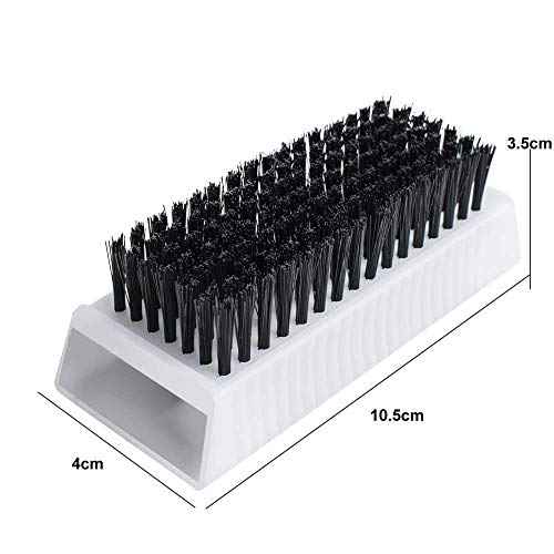 Surgical Scrub Brush Nails Brush 2 PCS Non-Disposable Sterile Nail Hand Brush Nail Scrubber with Nail Cleaner Hand and Nail Brush Double-Sided Cleaning Scrub Brush (White-2PS)