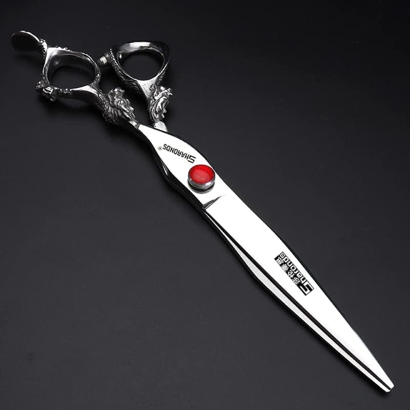 Professional Japanese Hair Scissors - 440C Stainless Steel Razor Edge | 7.5 Inch Flat Design