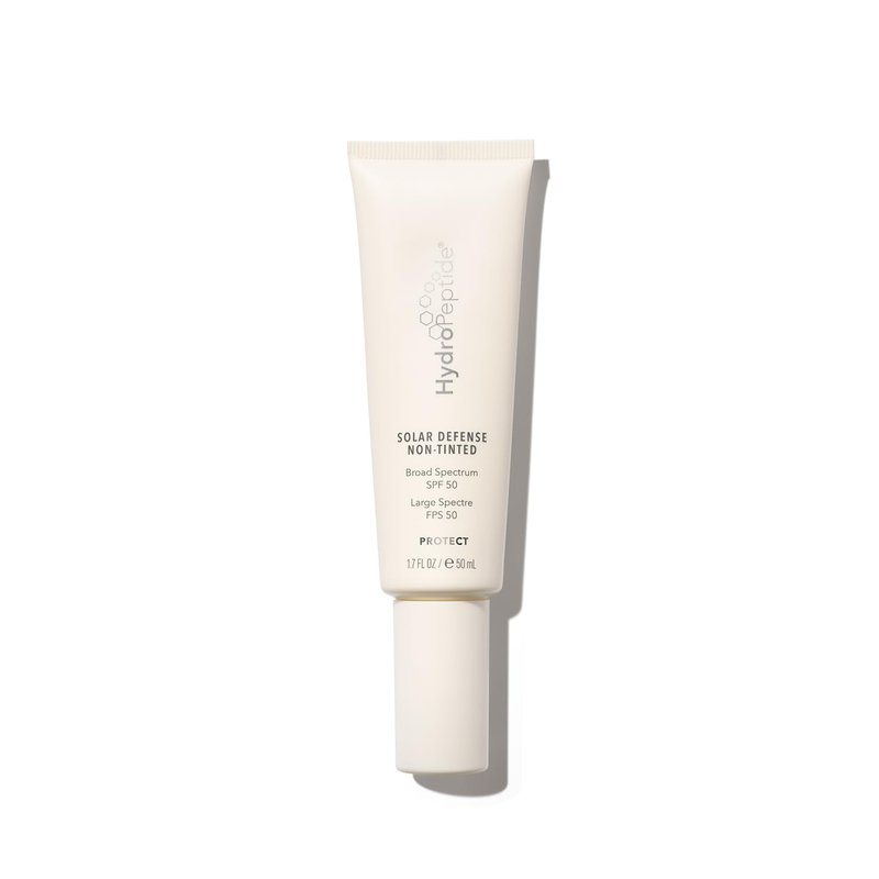 HydroPeptide Solar Defense Face Sunscreen, SPF 50 Broad Spectrum, Non-Tinted, Moisturizer & Antioxidant Rich, 1.7 Ounce
