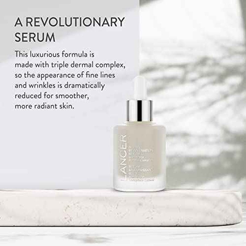 Lancer Skincare Active Rejuvenation Serum with Triple Dermal Complex, Daily Anti-Aging Face Serum, 1 Fluid Ounce