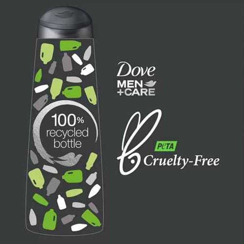 Dove Men+Care Travel Essentials Bundle ??Extra Fresh Body & Face Wash & Fresh + Clean 2-in-1 Shampoo, 3 Oz Ea