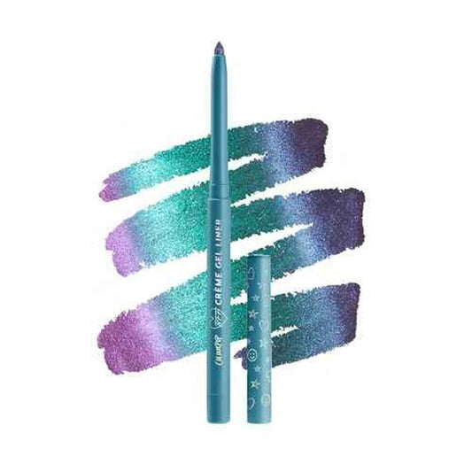 ColourPop Cr?me Gel Waterproof Chrome Eyeliner - 18HR Wear, Ultra-Pigmented Eyeliner Pencil with Matte & Metallic Finishes - Smudge-Proof, Vegan & Cruelty-Free - Power Trip (0.01 oz)
