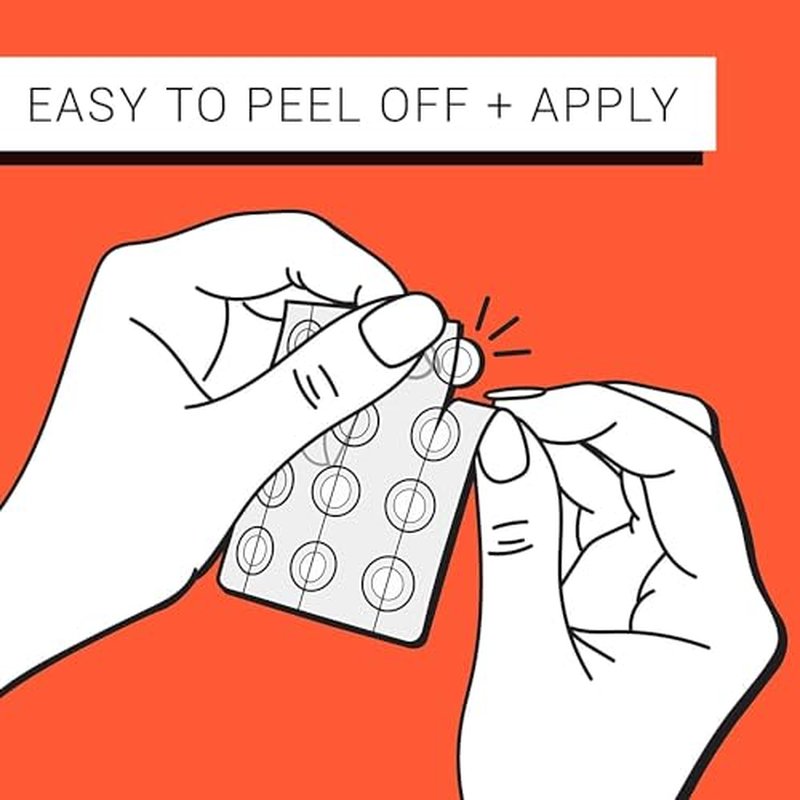 No Bad Stuff - All Day Healing Acne Patches, Hydrocolloid, Pimple Patches for All Skin Types, Invisible on All Skin Tones and Under Make Up, Waterproof Acne Spot Dots, 108 CT