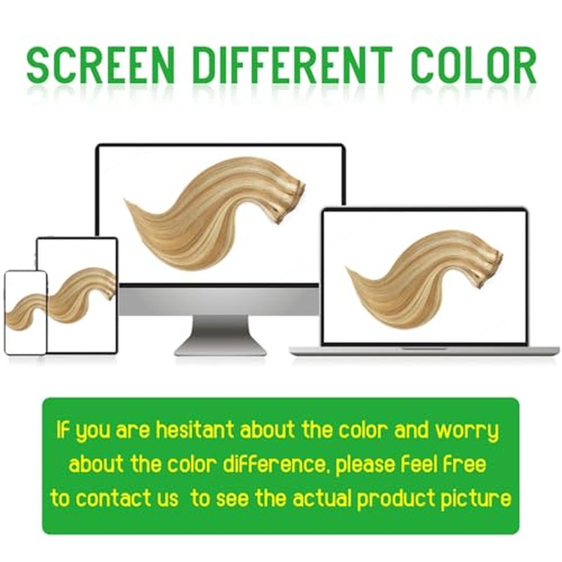 LORIEN Clip in Hair Extensions Real Human Hair, 14 Inch 80g, 4/27 Chocolate Brown to Caramel Blonde Color, Clip in 100% Brazilian Remy Human Hair Extensions 8pcs Per Set with 18 Clips Double Weft