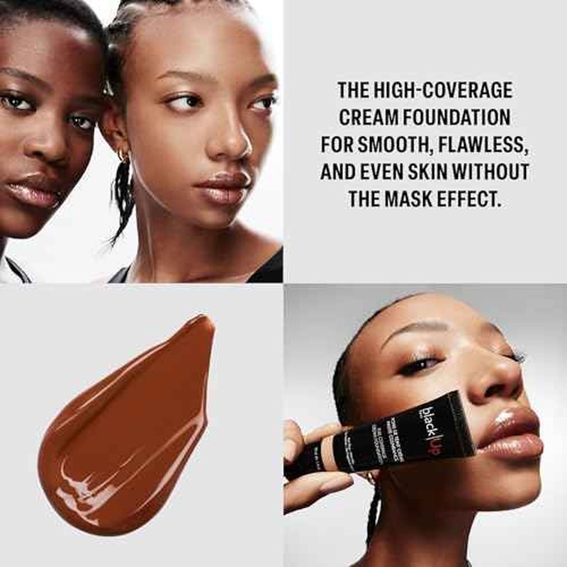 black Up Full Coverage Cream Foundation (HC 04)
