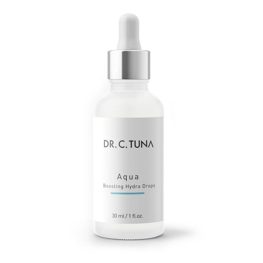 FARMASI Dr. C. Tuna Aqua Boosting Hydra Drops, Hydrating & Brightening Face Serum with Sea Water Complex, Reduce Fine Lines & Wrinkles, Dermatologically Tested,1 fl. oz / 30 ml